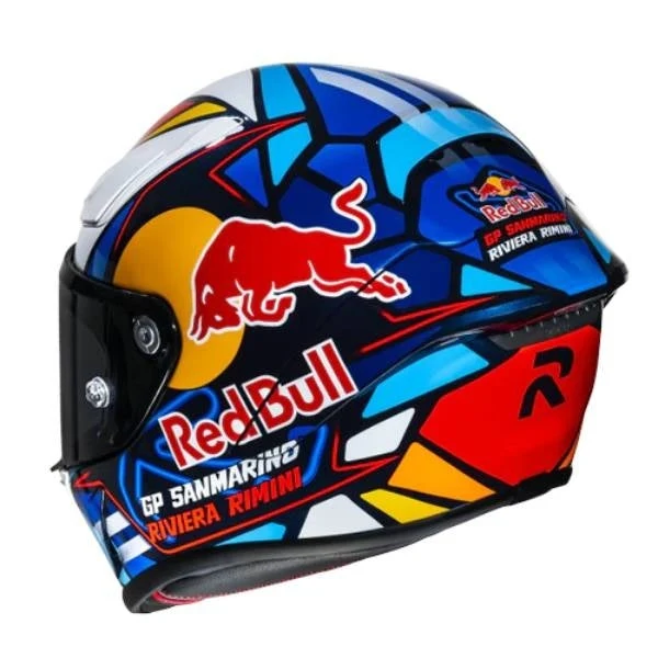 HJC RPHA1 RED BULL MISANO GP MC21 CASCO DE CARRERAS