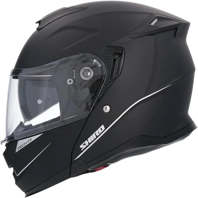 SHIRO CASCO FF950 DISCOVER MONOCOLOR NEGRO