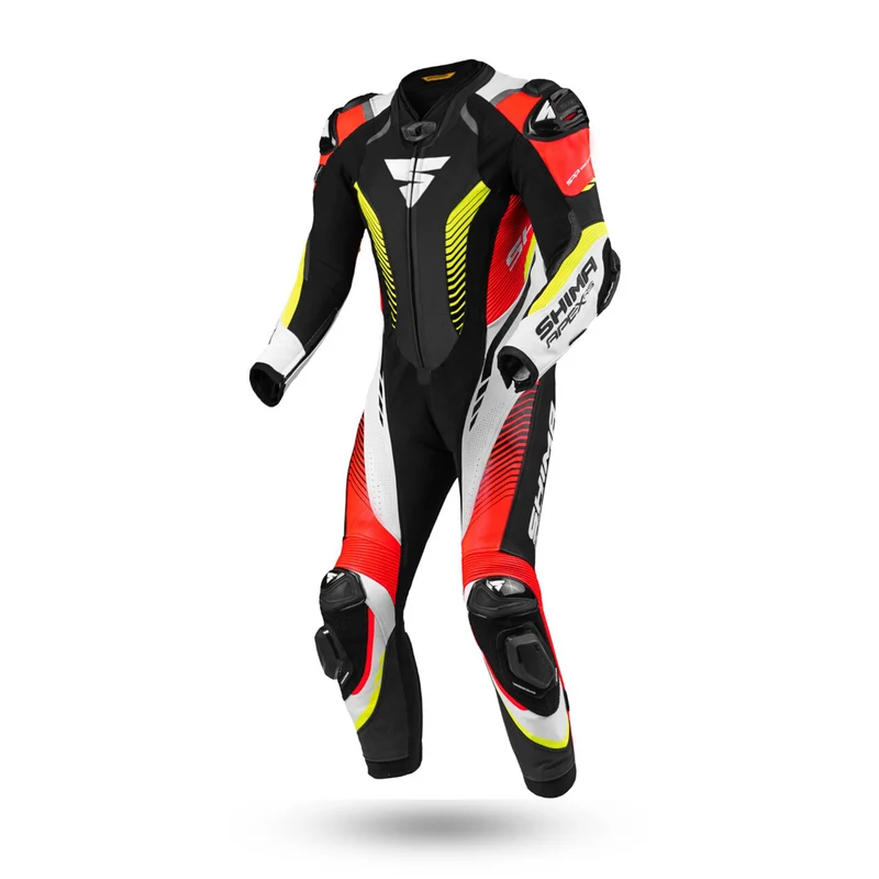 SHIMA APEX RS 1PC MONO DE MOTO FLUO