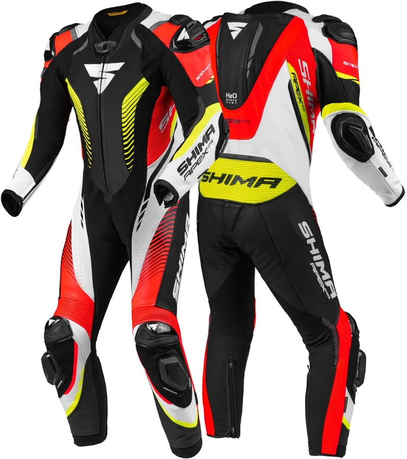 SHIMA APEX RS 1PC MONO DE MOTO FLUO