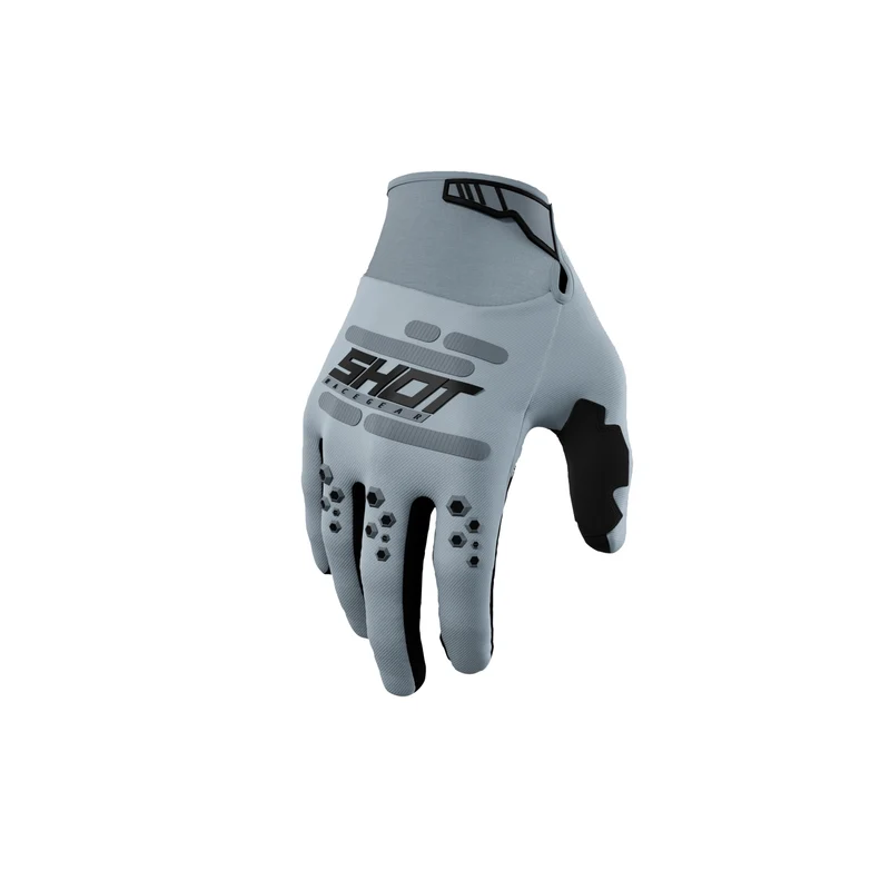 SHOT VISION GUANTES DE MOTO GRIS