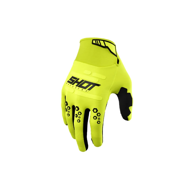 SHOT VISION GUANTES DE MOTO NEON AMARILLO