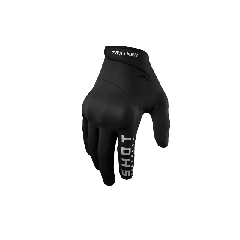 SHOT TRAINER CE GUANTES DE MOTO NEGRO 08