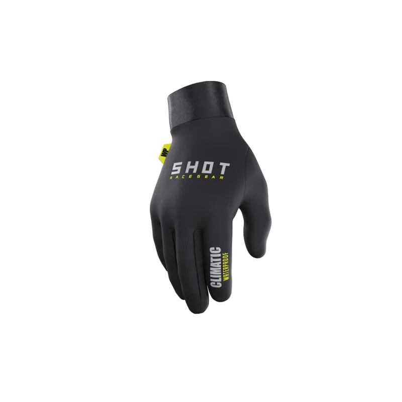 SHOT CLIMATIC GUANTES DE MOTO NEGRO NEON AMARILLO 08