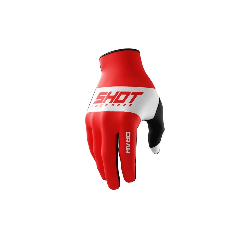 SHOT DRAW SKY GUANTES DE MOTO ROJO 07