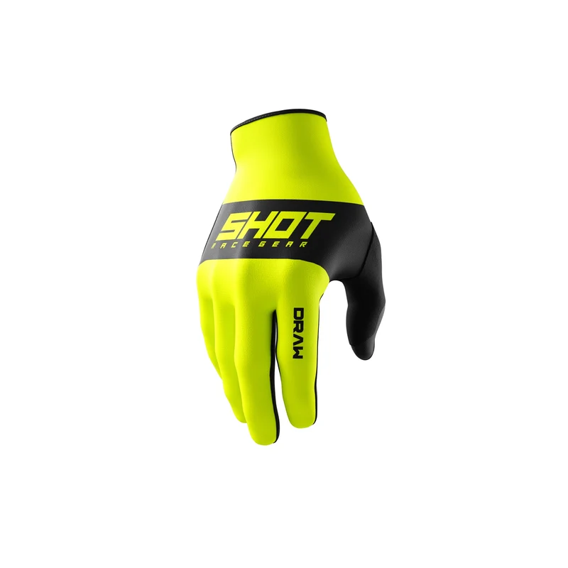 SHOT DRAW SKY GUANTES DE MOTO NEON AMARILLO 07
