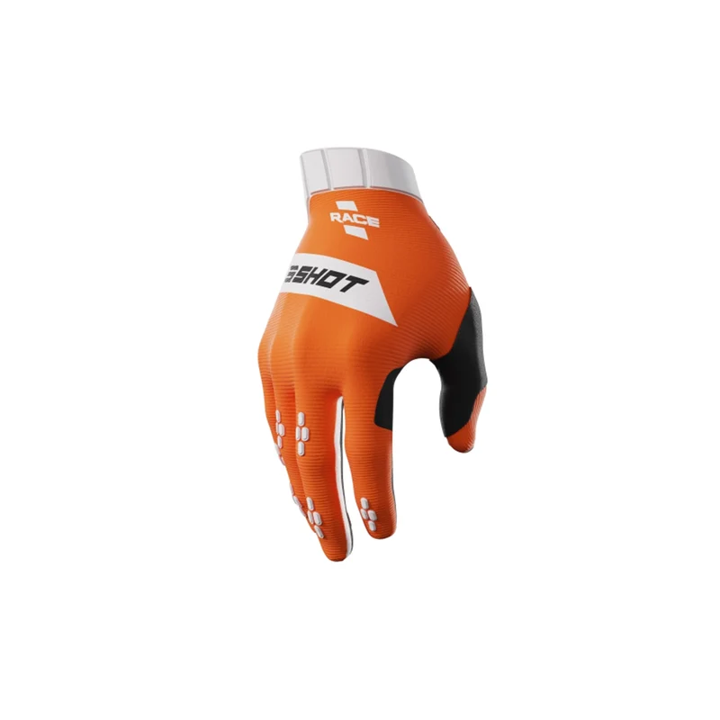 SHOT RACE EVO GUANTES DE MOTO NARANJA 07