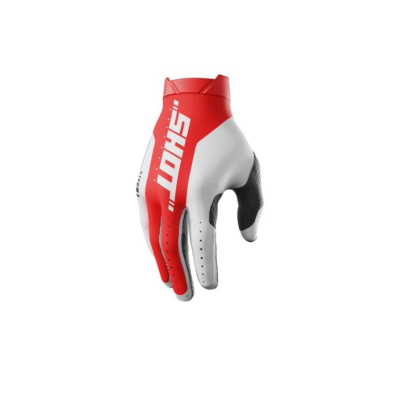 SHOT LITE PRO GUANTES DE MOTO ROJO 09