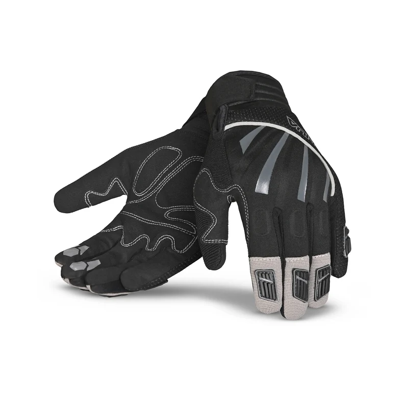 SHUA SWISPO STYLE GUANTES DE MOTO TEXTIL NEGRO