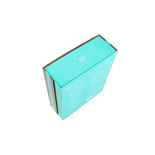 Coffret bois 1 bouteille 500 ml et 1 théière 350ml Yoko Design