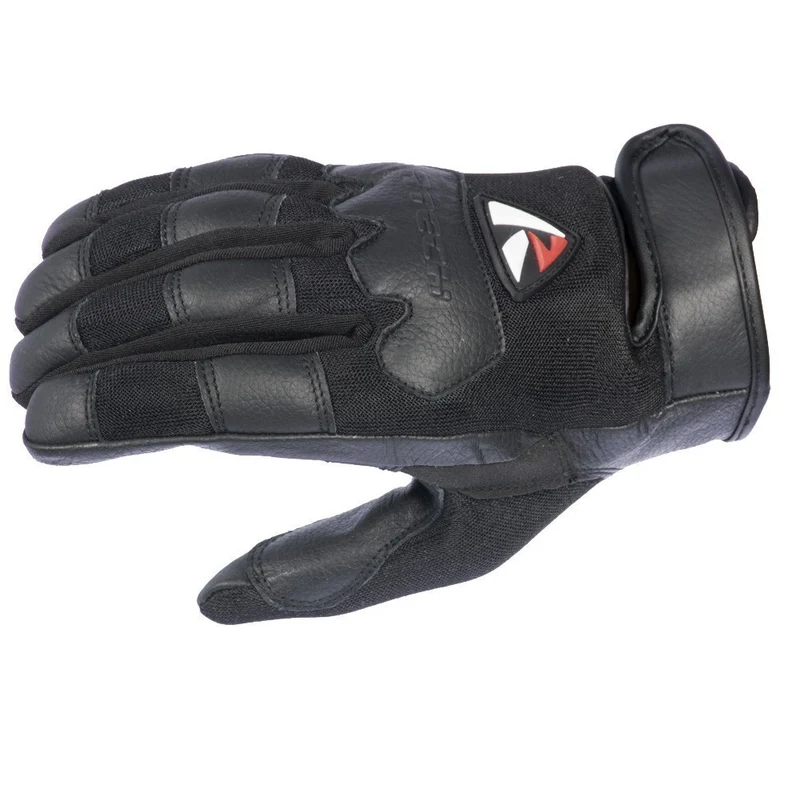 R-TECH DIJON PIEL GUANTES DE MOTO NEGRO