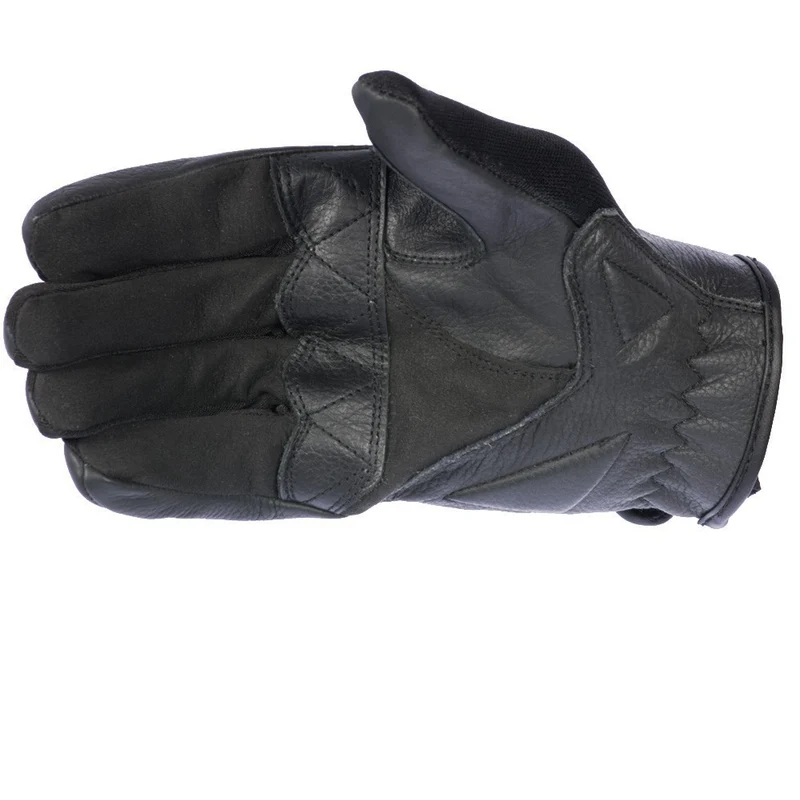 R-TECH DIJON PIEL GUANTES DE MOTO NEGRO