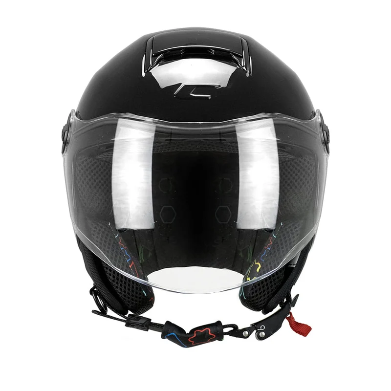 CGM 261A Mini Casco de Moto Infantil Negro