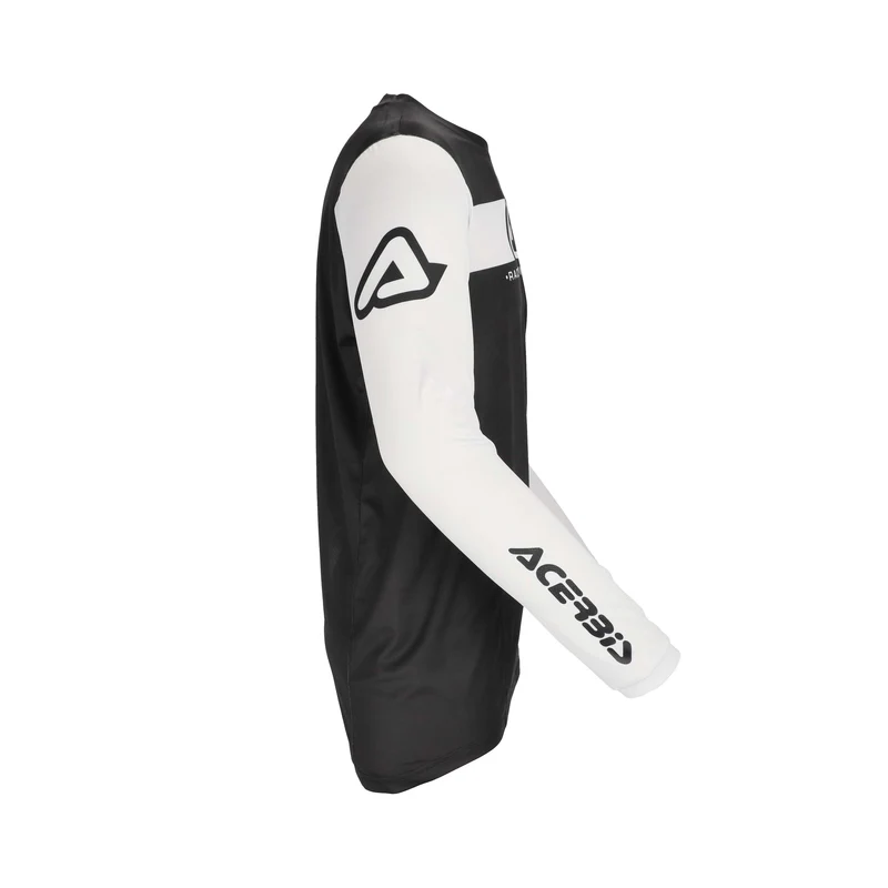 ACERBIS MX J-TRACK INC 2.O CAMISETA BLANCO NEGRO
