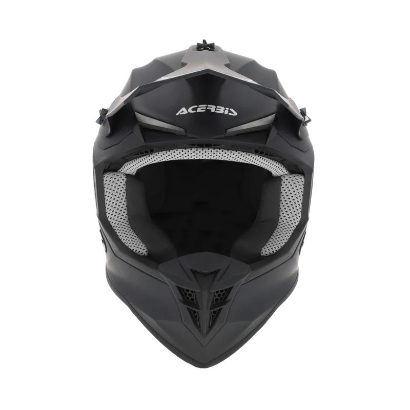 ACERBIS LINEAR 22-06 SOLID CASCO DE MOTO NEGRO METALIZADO