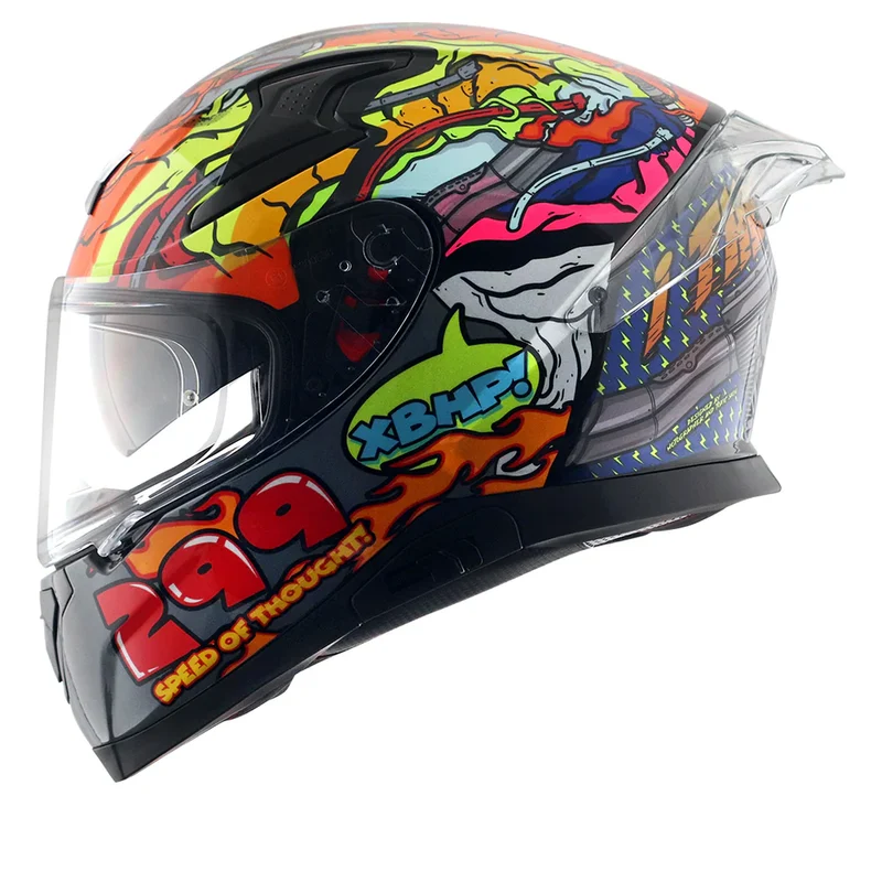 AXOR APEX XBHP 299 DV CASCO INTEGRAL DE MOTO MULTICOLOR