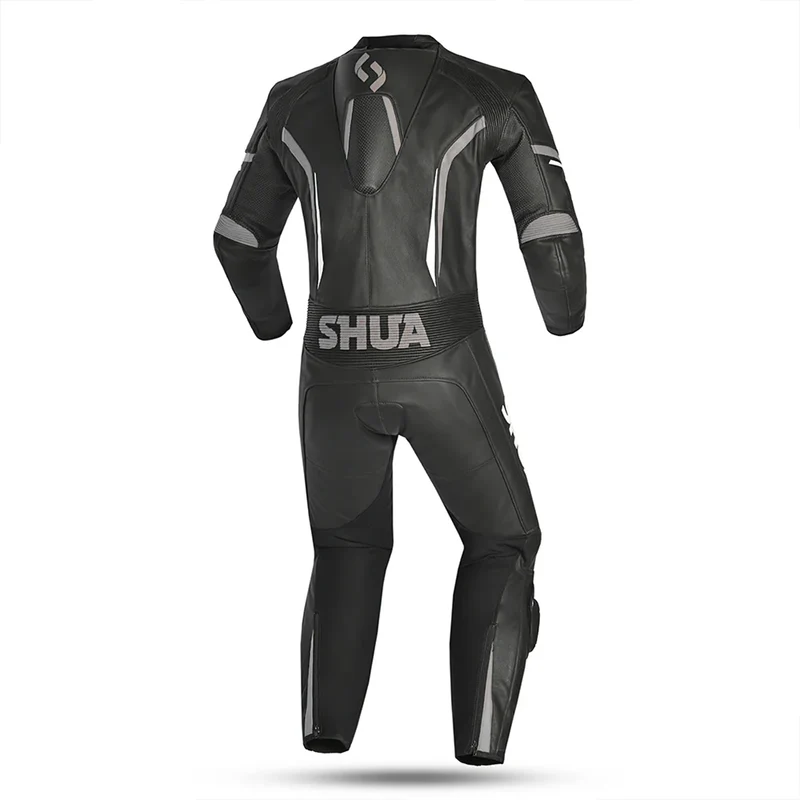 SHUA INFINITY 1PC MONO DE MOTO HOMBRE NEGRO GRIS