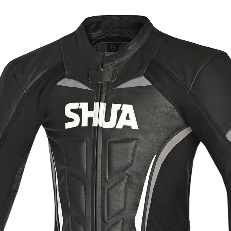 SHUA INFINITY 1PC MONO DE MOTO HOMBRE NEGRO GRIS