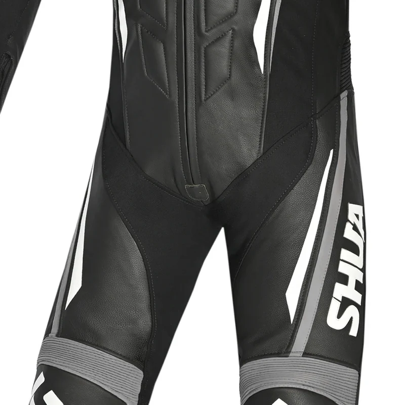 SHUA INFINITY 1PC MONO DE MOTO HOMBRE NEGRO GRIS