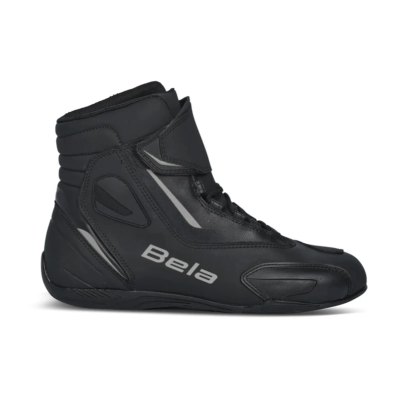 BELA MISSION BOTAS DE MOTO HOMBRE IMPERMEABLE NEGRO