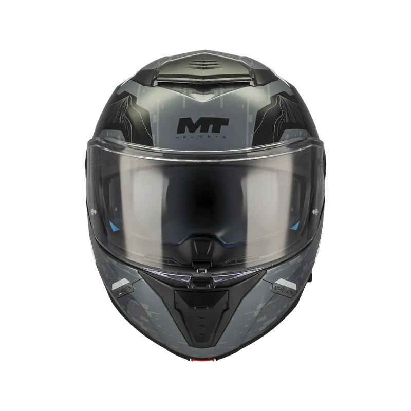 MT FU404SV ATOM 2 SV HIGHLANDS MODULAR CASCO DE MOTO C2 BRILLO