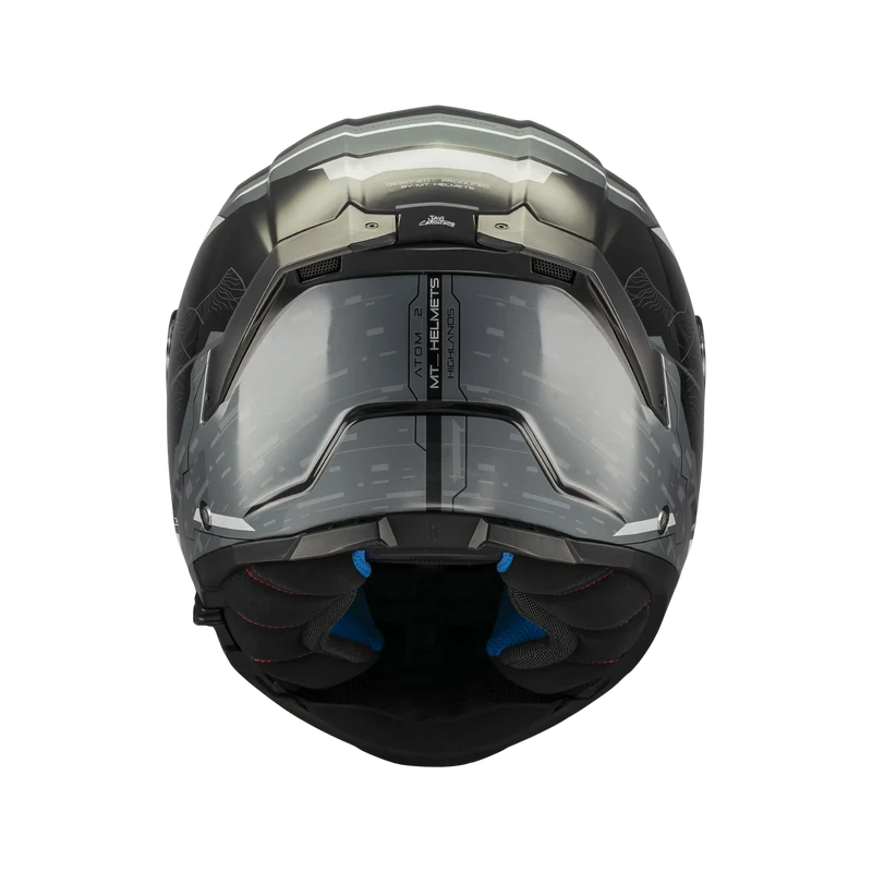 MT FU404SV ATOM 2 SV HIGHLANDS MODULAR CASCO DE MOTO C2 BRILLO