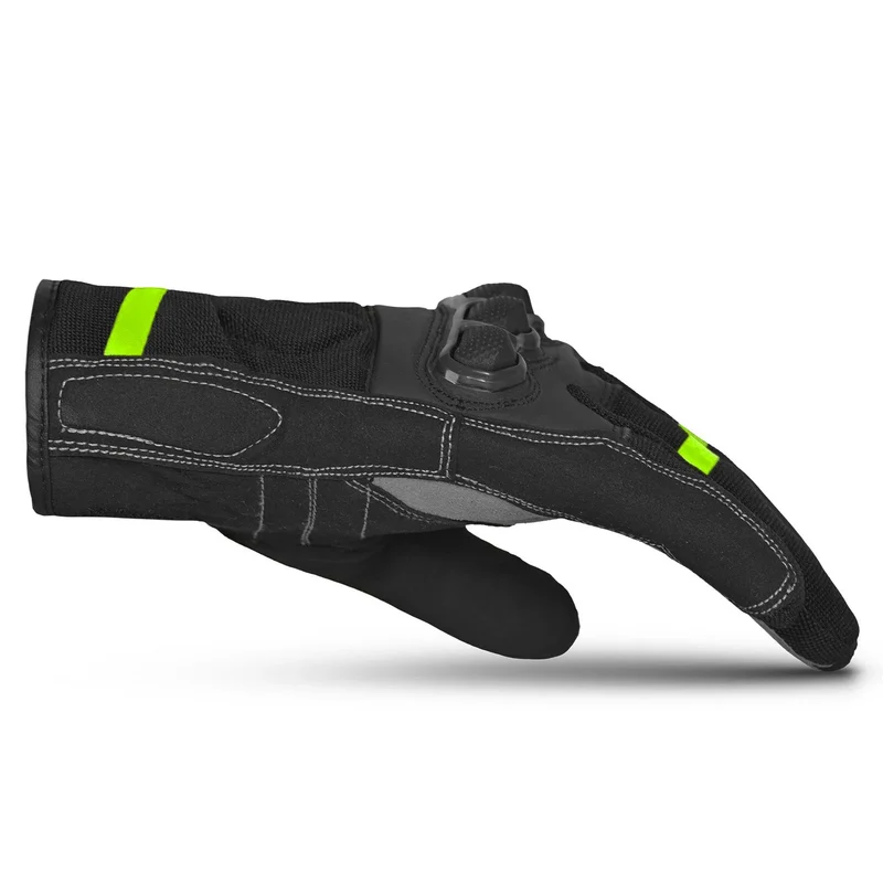 BELA TRACKER 2.0 WP GUANTES DE MOTO INVERNO NEGRO AMARILLO FLOU