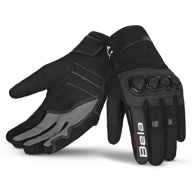 BELA TRACKER 2.0 WP GUANTES DE MOTO INVERNO NEGRO