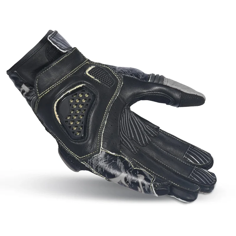 BELA ARMOUR PRO GUANTES DE MOTO SHORT NEGRO