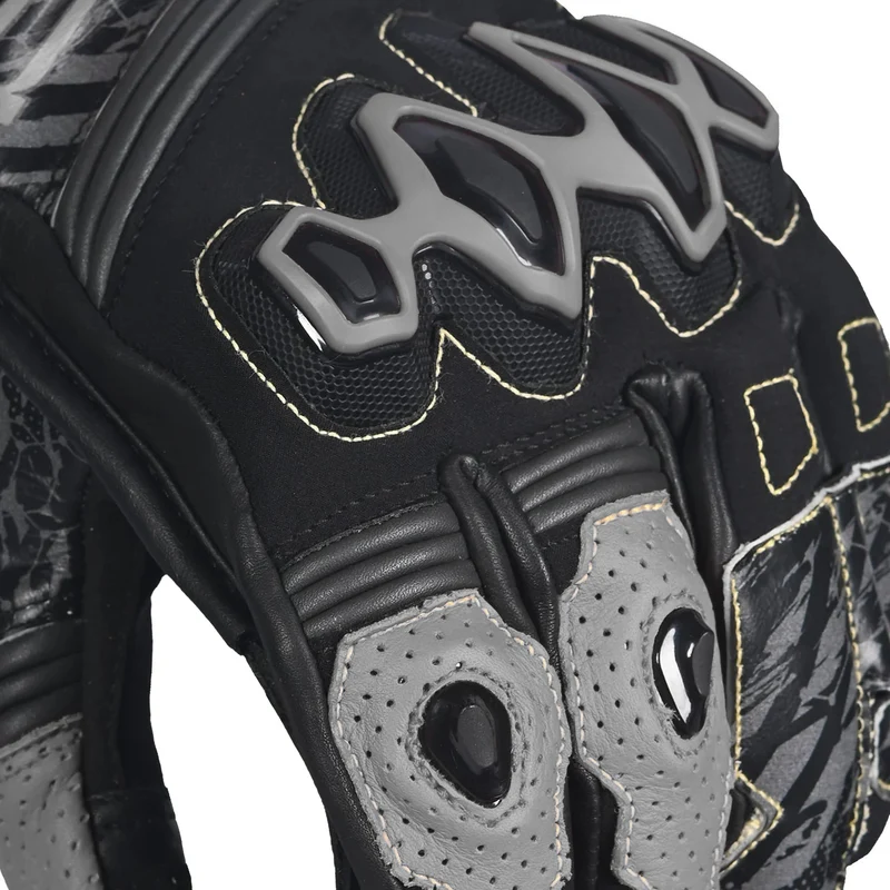 BELA ARMOUR PRO GUANTES DE MOTO SHORT NEGRO