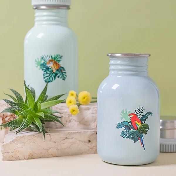 Gourde perroquet 350 mL Yoko Design