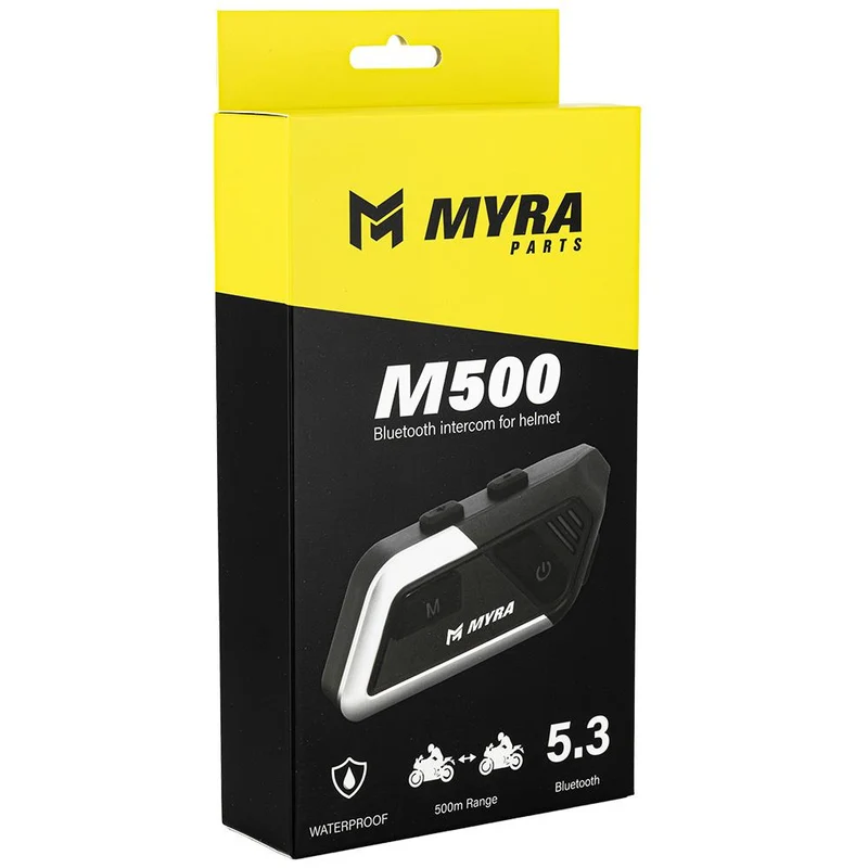 Myra - Intercom M500 Bluetooth 5.3 Negro/Gris TU