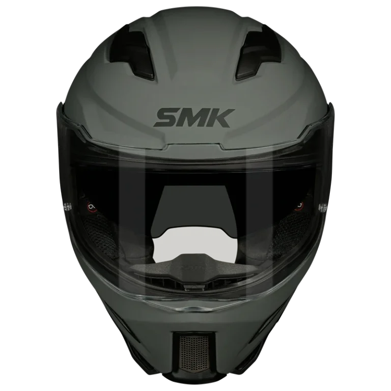 SMK NOVA CASCO DE MOTO SOLID GRIS CEMENTO (MA600)