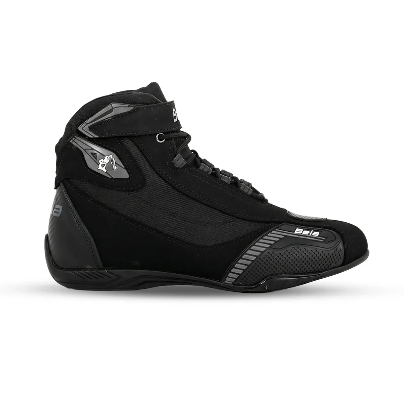 BELA KIVA MAN BOTAS DE MOTO PIEL NEGRO GRIS