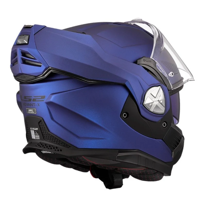 LS2 FF901 ADVANT X SOLID CASCO DE MODULAR AZUL MARINO