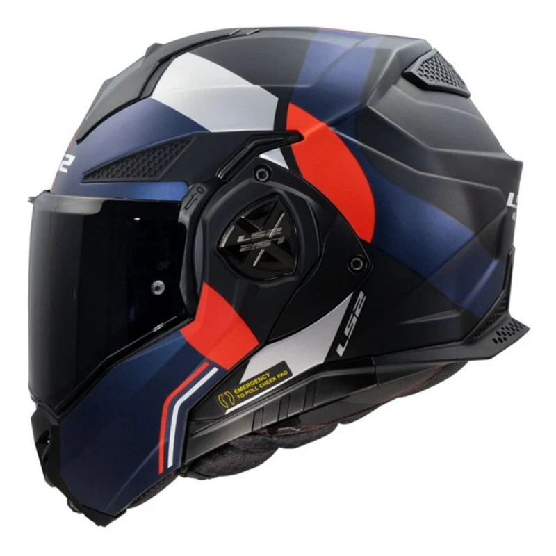 LS2 FF901 ADVANT X ULTRA CASCO DE MODULAR AZUL ROJO