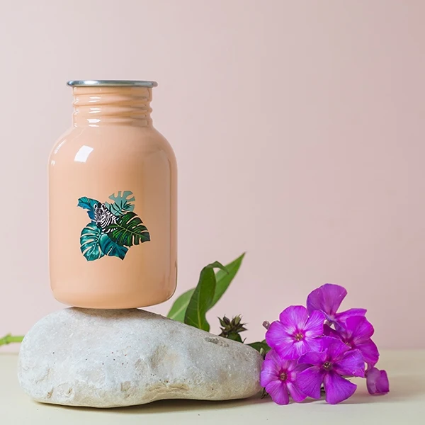 Gourde zèbre 350 mL Yoko Design