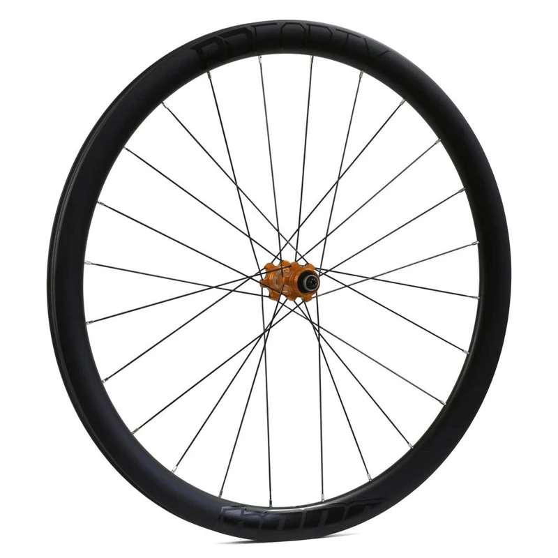 RD40 Carbon Clincher Centre Lock Disc Front Wheel