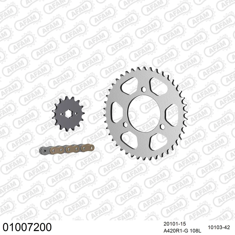 Chaîne AFAM 525 XSR - 108 maillons