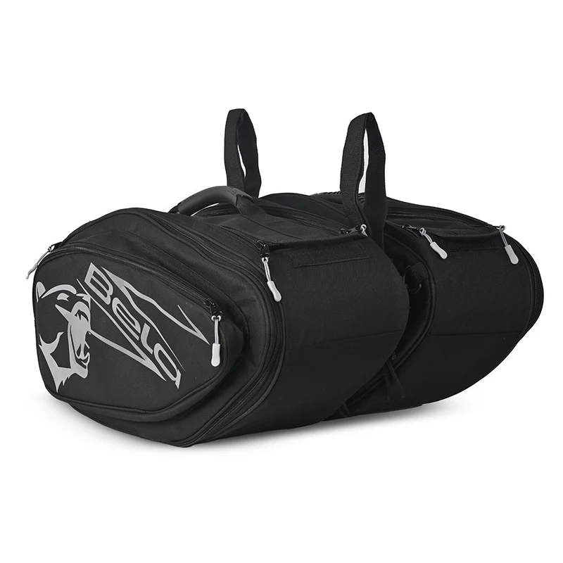 BELA RACER MOCHILA PIEL TEXTIL NEGRO