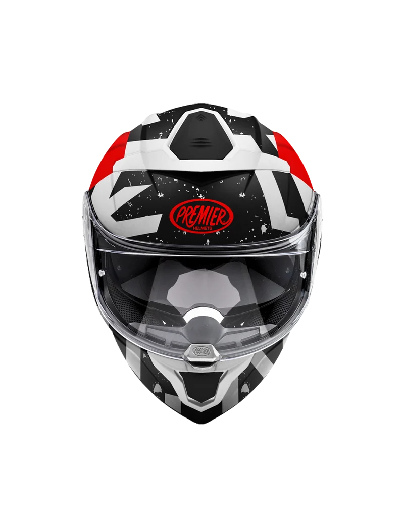 PREMIER 26 DEVIL TP92 CASCO INTEGRAL NEGRO BLANCO ROJO