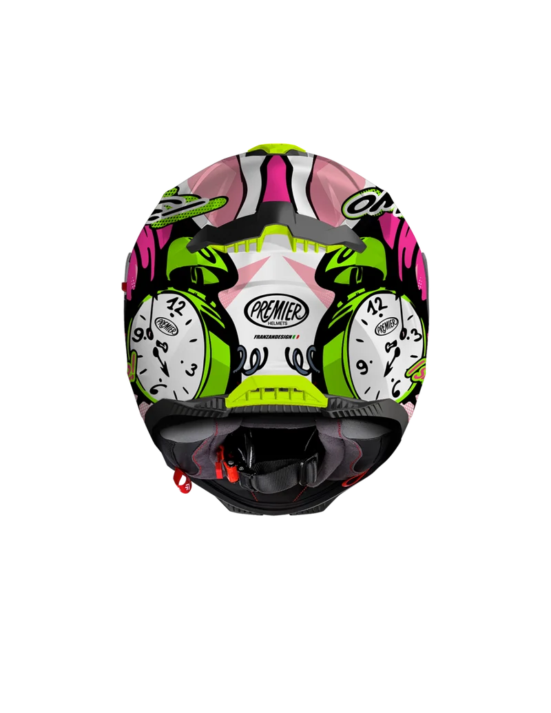 PREMIER 26 TYPHOON BU18BM CASCO INTEGRAL BLANCO FUCSIA