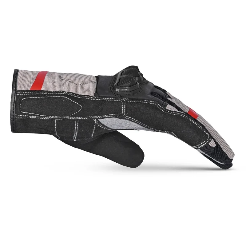BELA TRACKER WP GUANTES DE MOTO INVERNO HIELO NEGRO ROJO
