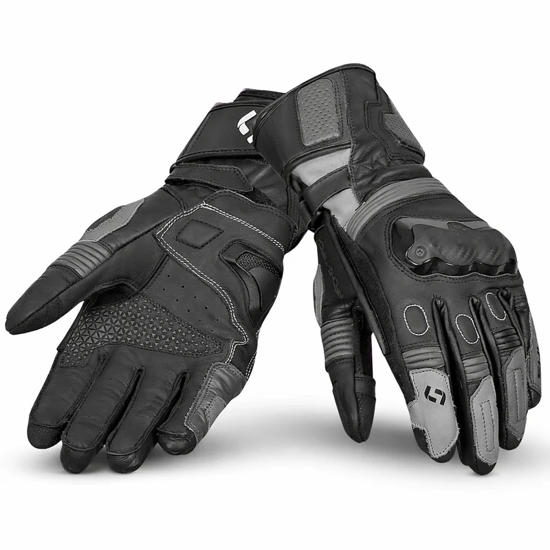 SHUA RANGER PRO GUANTES DE MOTO NEGRO GRIS
