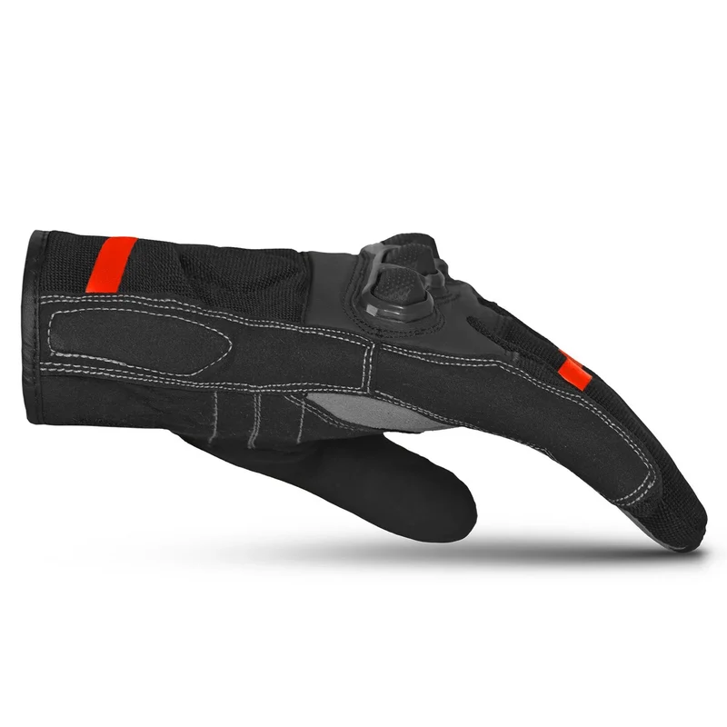 BELA TRACKER 2.0 WP GUANTES DE MOTO INVERNO NEGRO ROJO