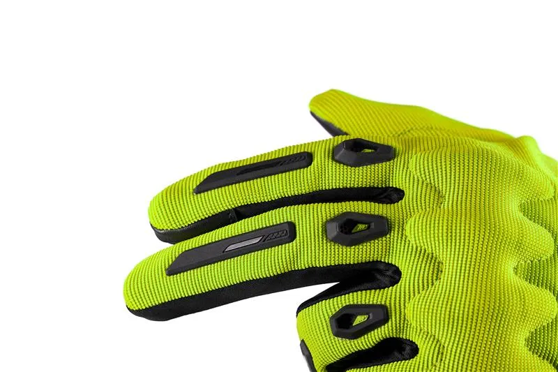 SEVENTY DEGREES SD-N66 FULLGAS GUANTES DE MOTO AMARILLO FLUOR