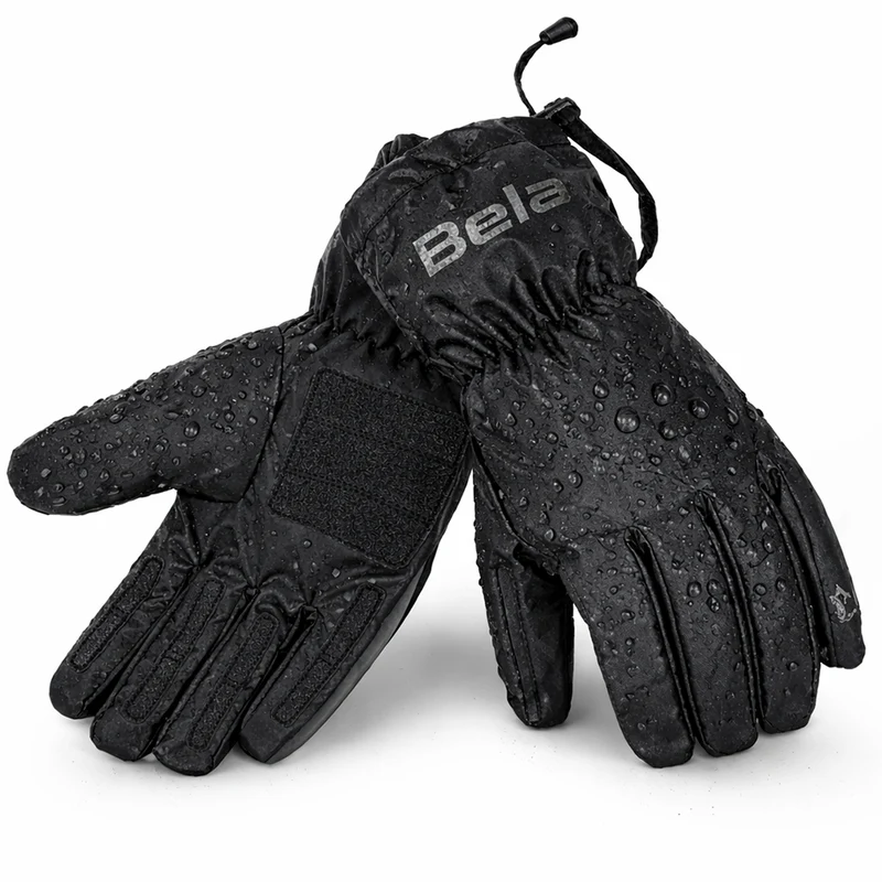 BELA PODIUM RAIN GUANTES DE MOTO NEGRO