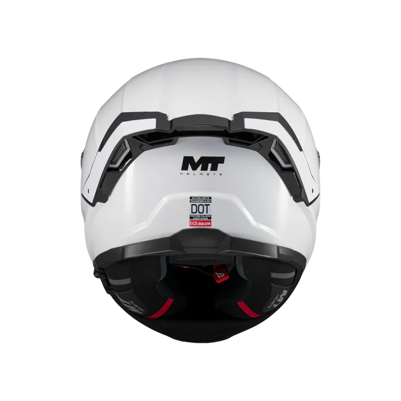 MT INTEGRAL FF118 SV THUNDER 4 SV PURE CASCO DE MOTO A0 BRILLO