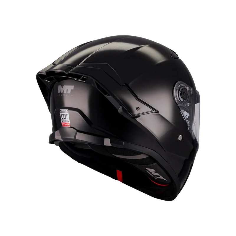 MT INTEGRAL FF118 SV THUNDER 4 SV PURE CASCO DE MOTO A1 BRILLO NEGRO