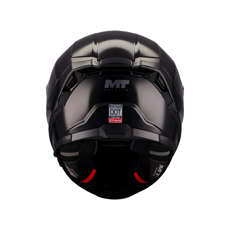 MT INTEGRAL FF118 SV THUNDER 4 SV PURE CASCO DE MOTO A1 BRILLO NEGRO